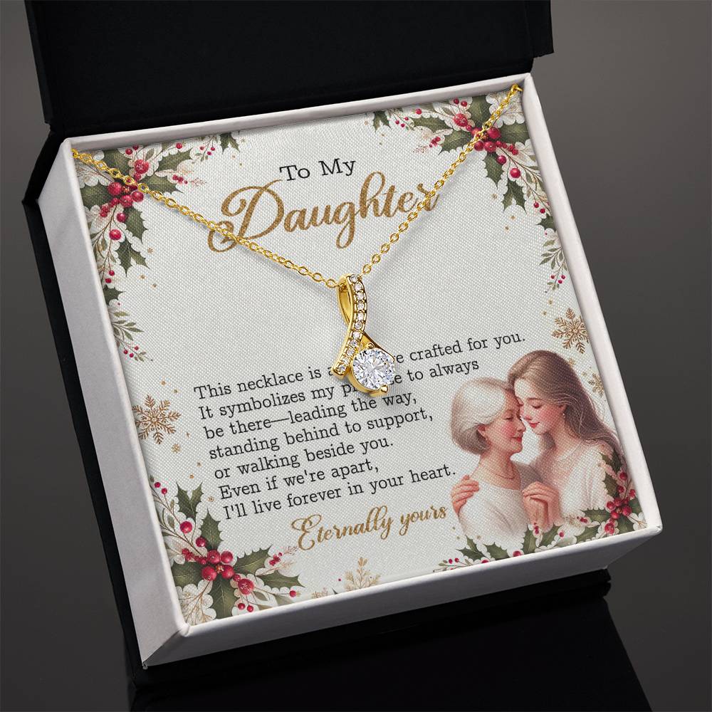 95147b Alluring Beauty Necklace, Gift to My Daughter with Beautiful Message Card