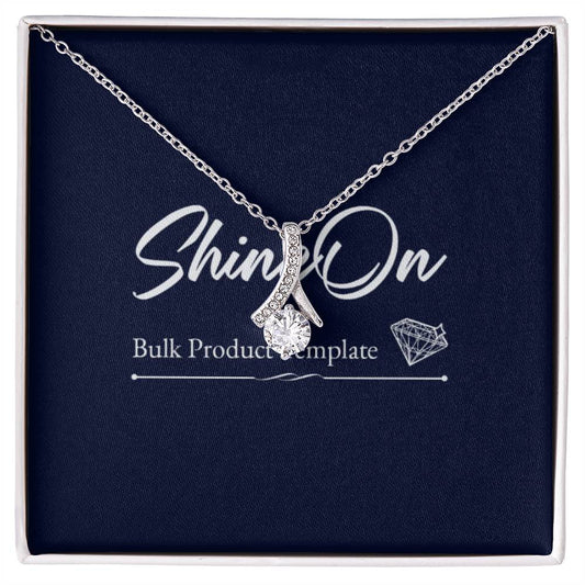 Alluring Beauty Necklace, Gift to my Soulmate with Message Card