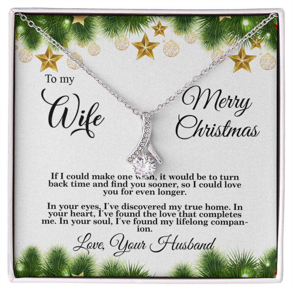 4004b Alluring Beauty Necklace,  Gift to my Wife with very nice Message Card