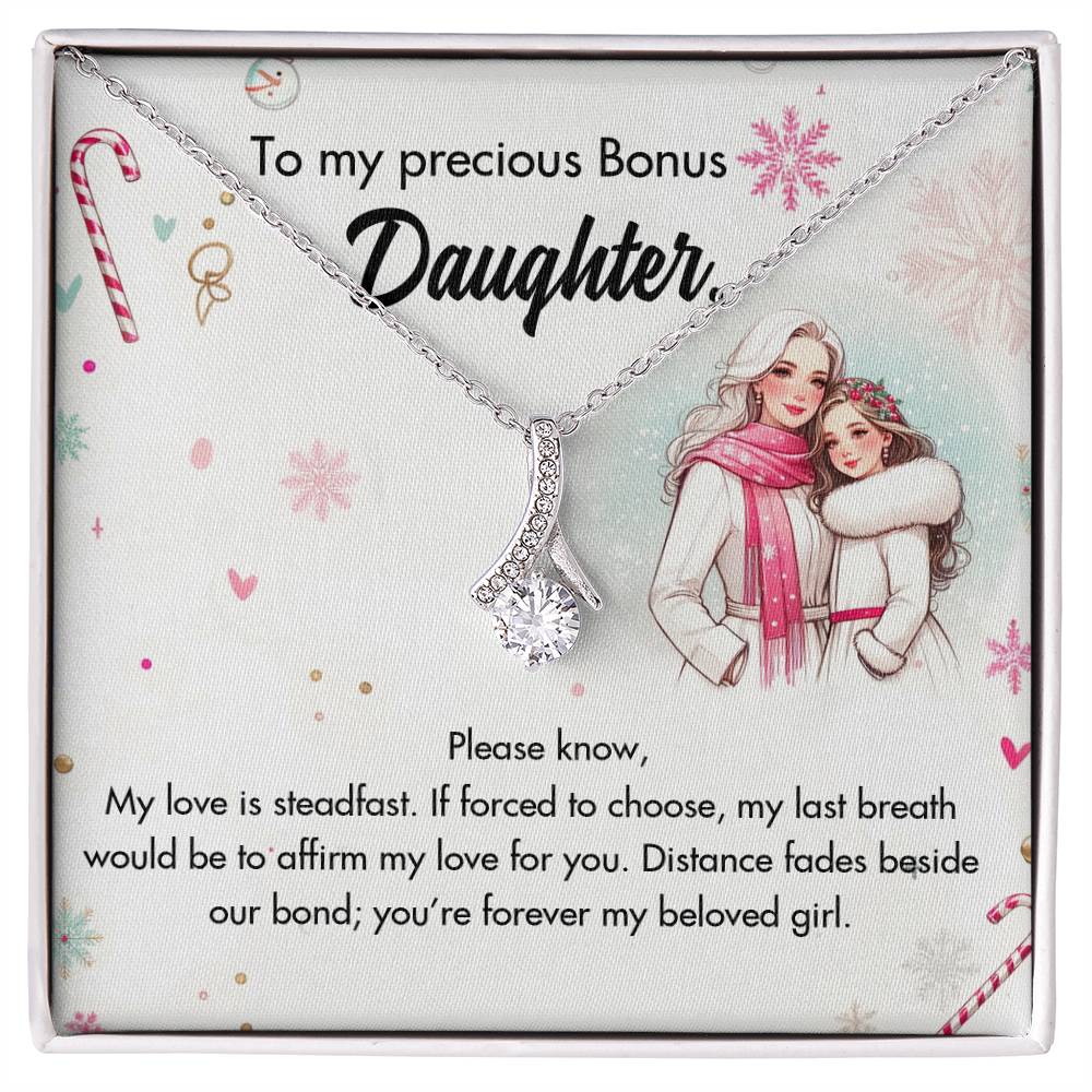 95127-a Alluring Beauty Necklace, Gift to My Daughter with Beautiful Message Card