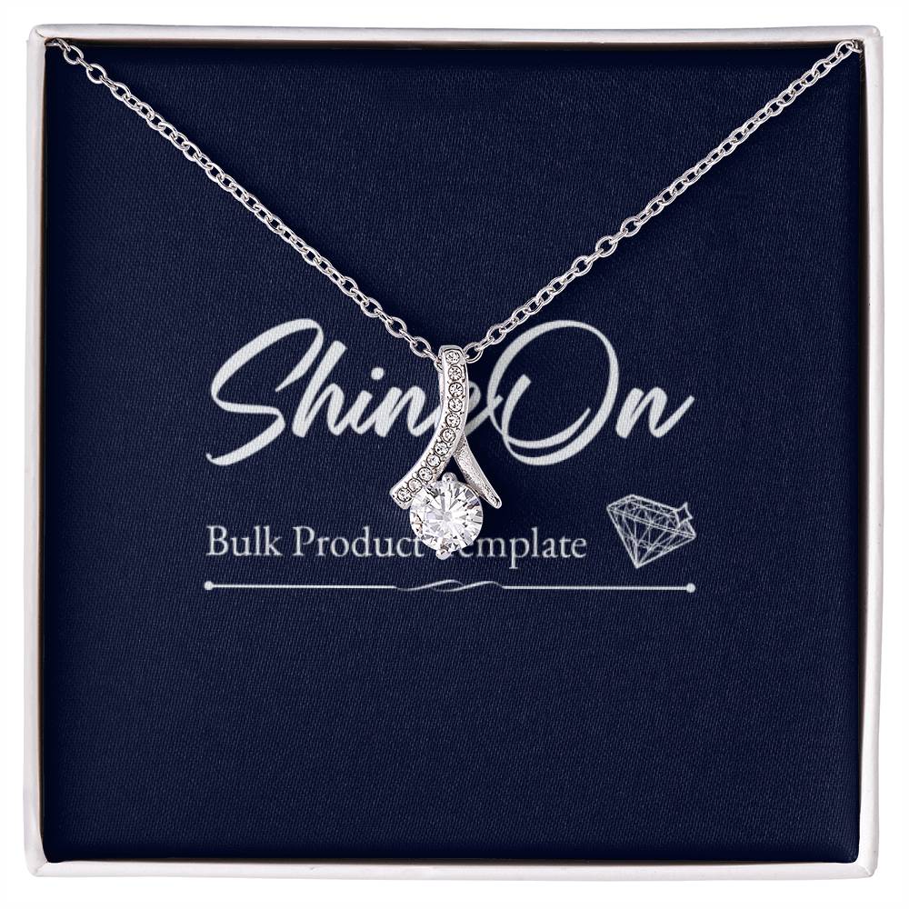 Alluring Beauty Necklace, Gift to my Grandma with Beautiful Message Card