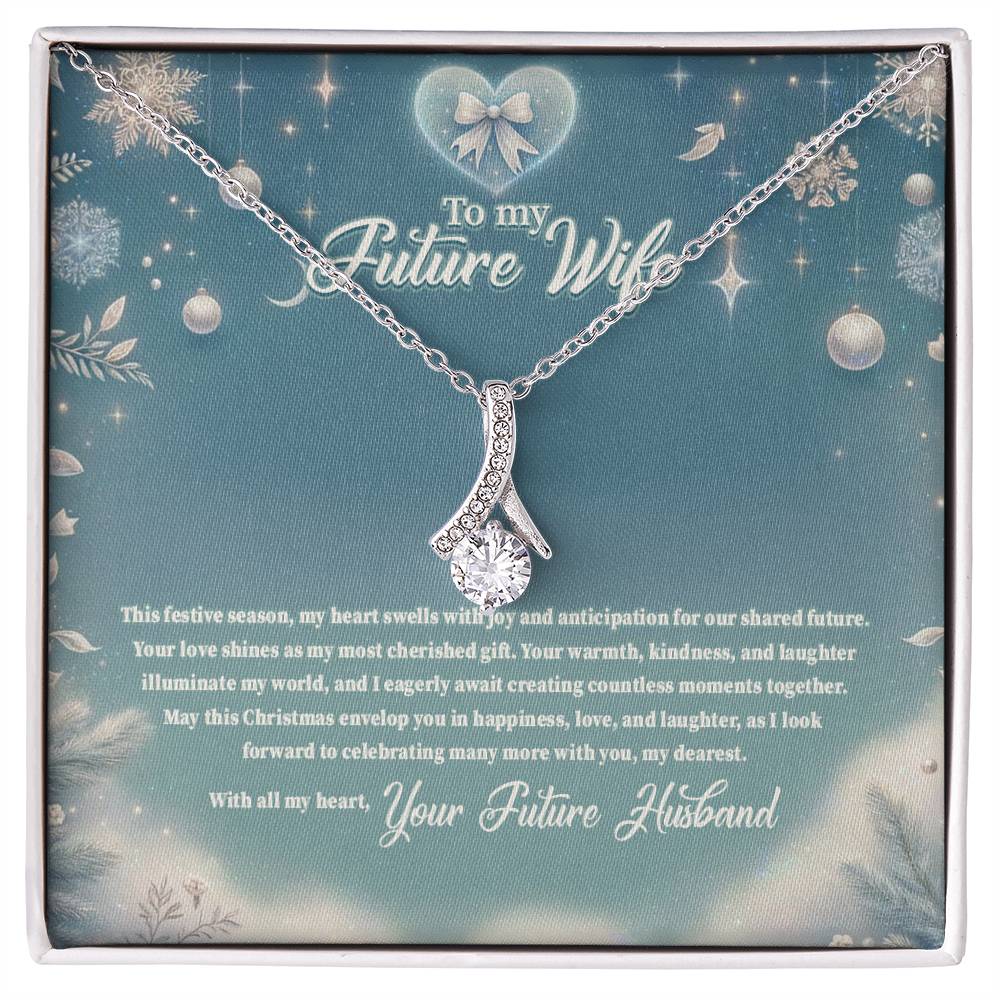 4045 (3) Alluring Beauty Necklace, Gift to my Future Wife with Beautiful Message Card