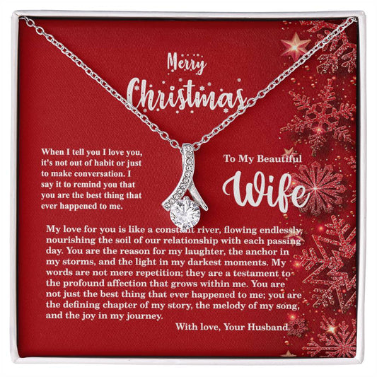 4013b Alluring Beauty Necklace,  Gift to my Wife with very nice Message Card