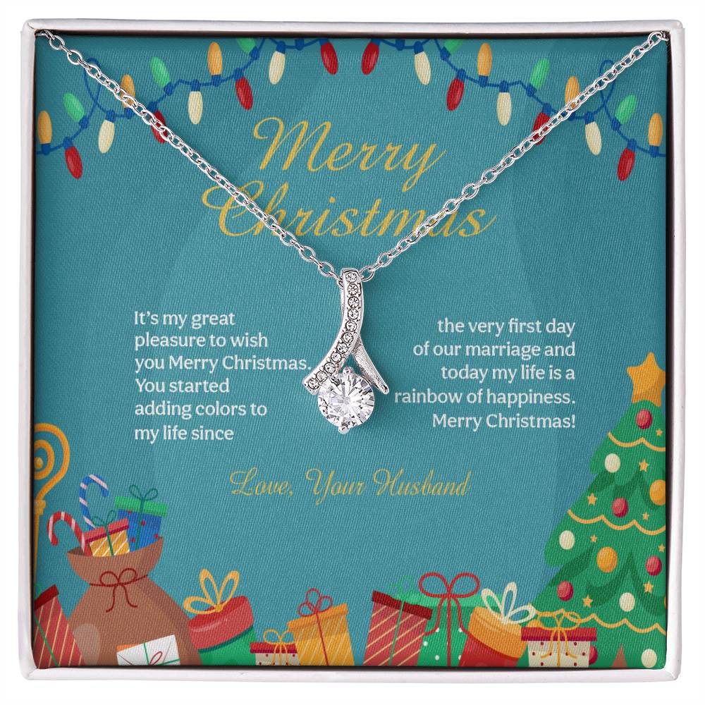94097 Alluring Beauty Necklace,  Gift to my Wife with very nice Message Card