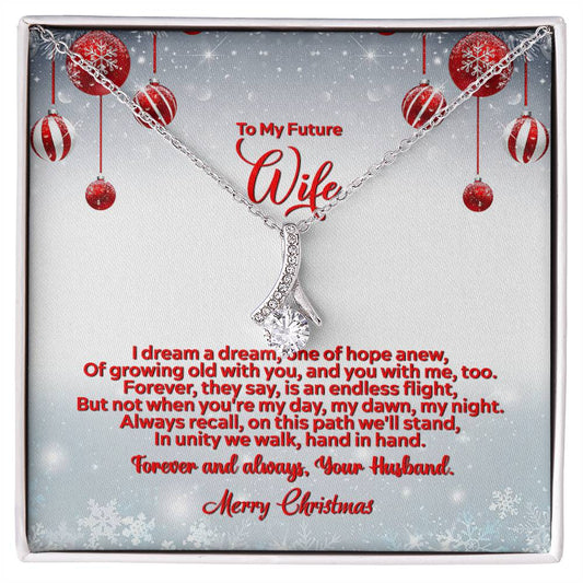 4012b Alluring Beauty Necklace,  Gift to my Wife with very nice Message Card