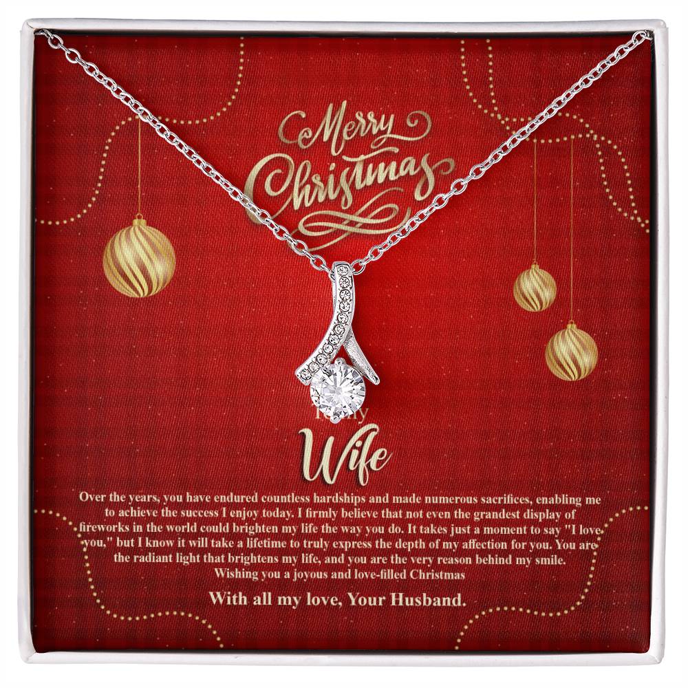 94096a Alluring Beauty Necklace,  Gift to my Wife with very nice Message Card