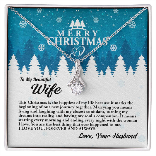 4010c Alluring Beauty Necklace,  Gift to my Wife with very nice Message Card