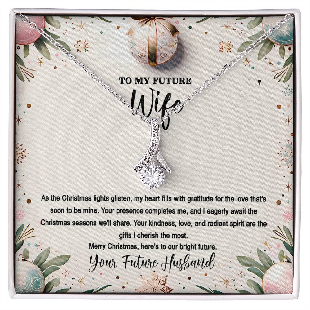 4048(d) Alluring Beauty Necklace, Gift to my Future Wife with Beautiful Message Card