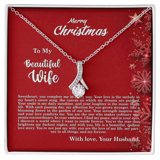 4013c Alluring Beauty Necklace,  Gift to my Wife with very nice Message Card