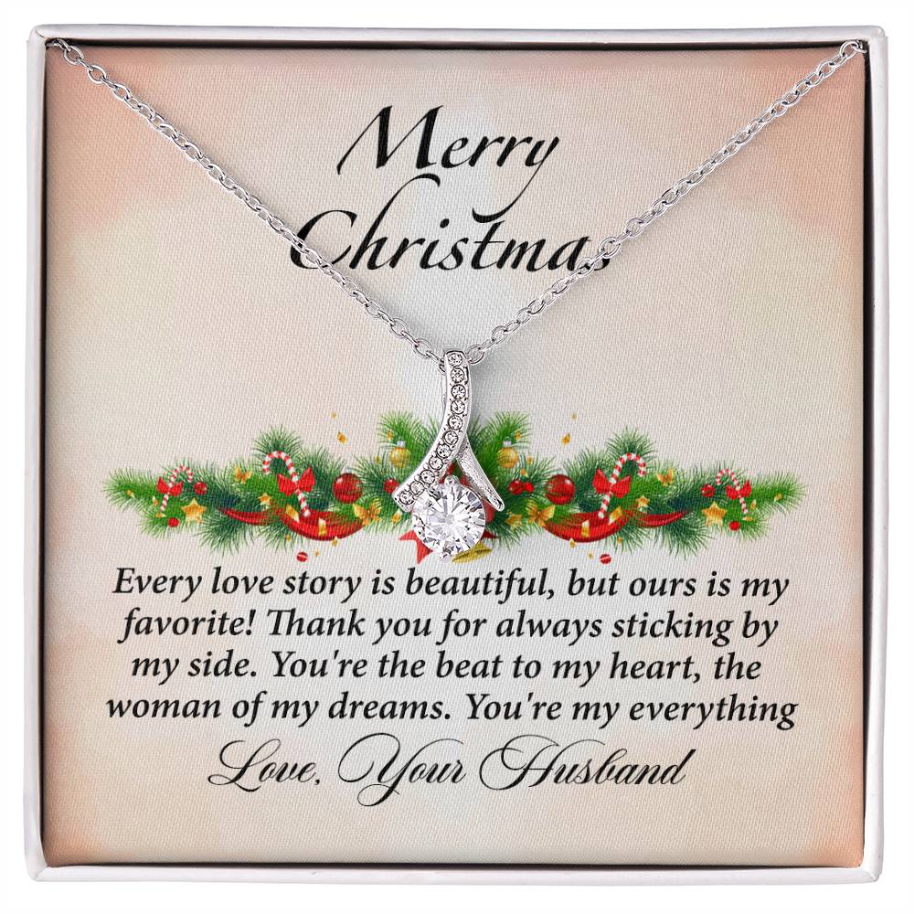 4009 Alluring Beauty Necklace, Gift to my Soulmate with Message Card