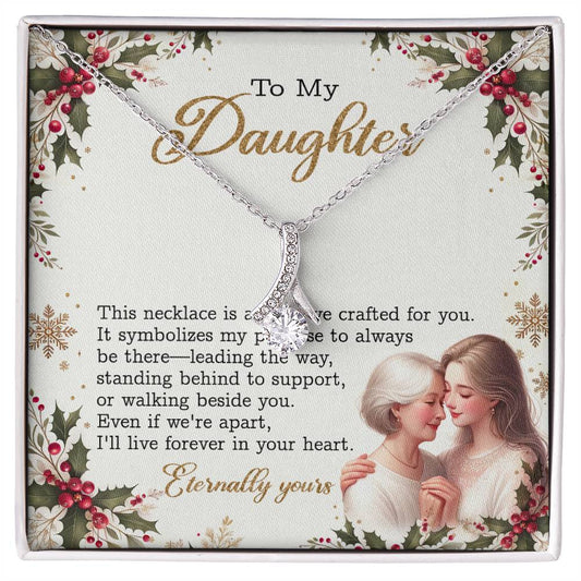 95147b Alluring Beauty Necklace, Gift to My Daughter with Beautiful Message Card