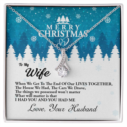 4010a Alluring Beauty Necklace,  Gift to my Wife with very nice Message Card