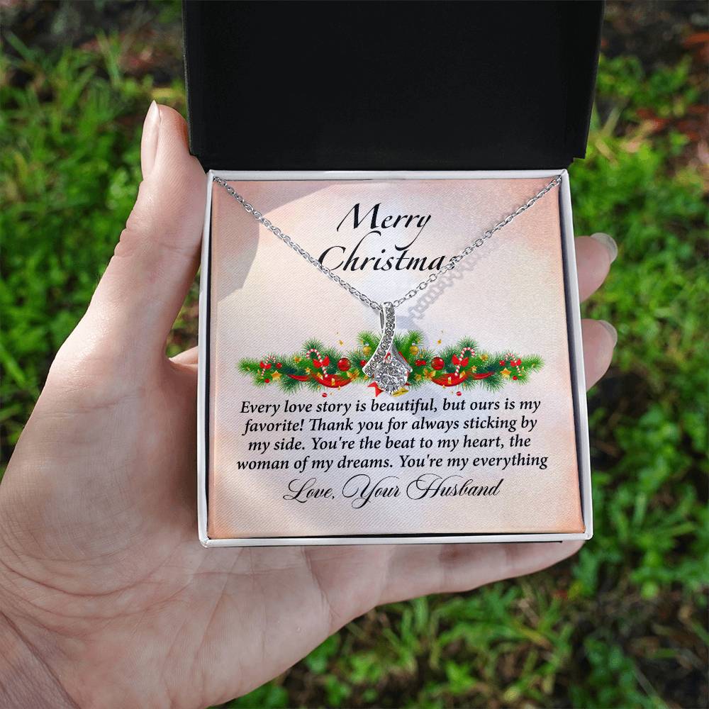 4009 Alluring Beauty Necklace, Gift to my Soulmate with Message Card