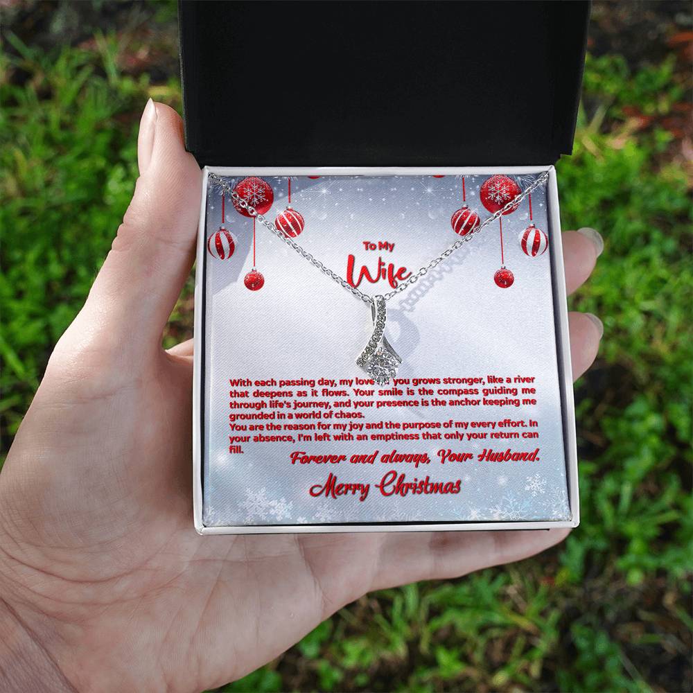 4012a Alluring Beauty Necklace,  Gift to my Wife with very nice Message Card