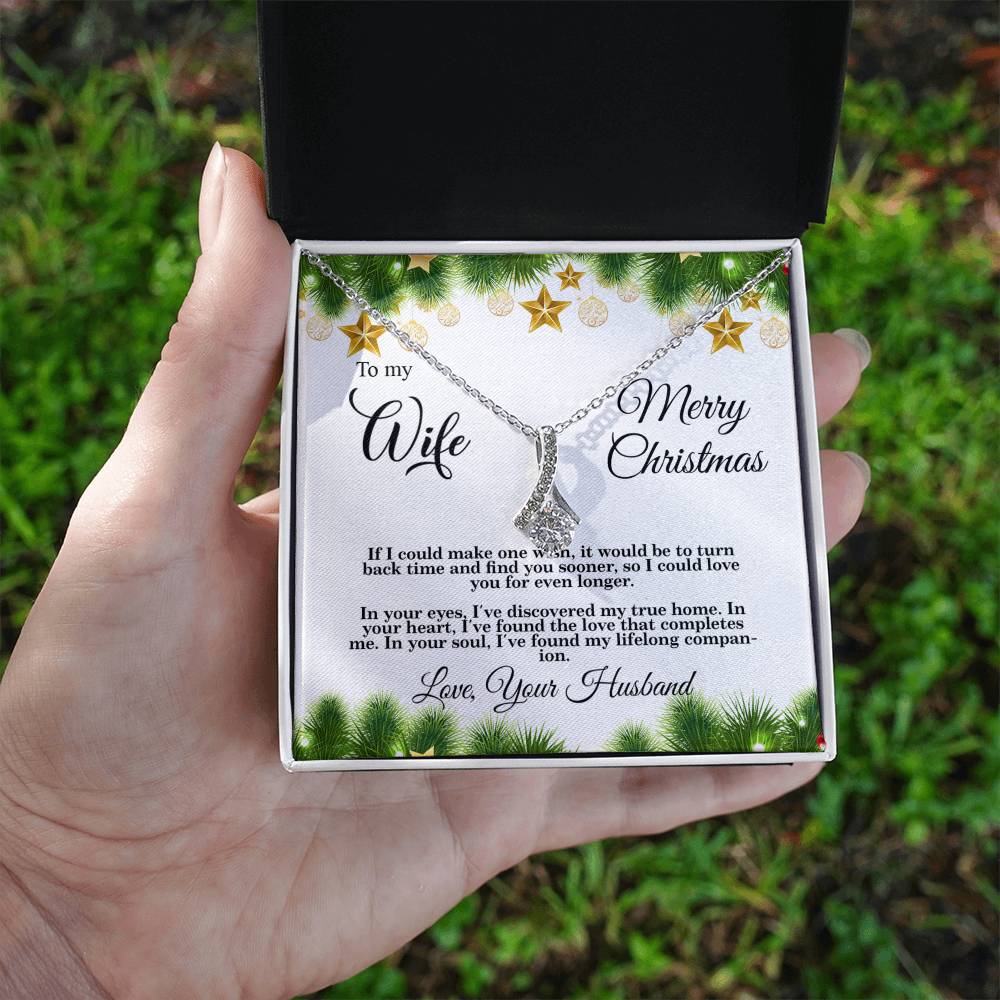 4004b Alluring Beauty Necklace,  Gift to my Wife with very nice Message Card