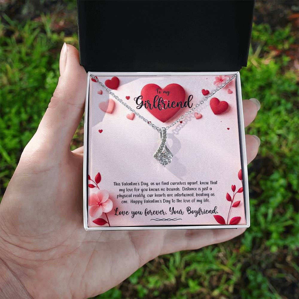 Valentine-st6c Alluring Beauty Necklace, Gift to my Girlfriend with Beautiful Message Card