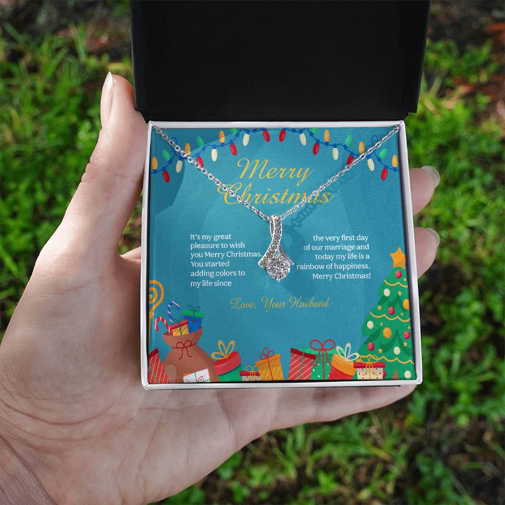 94097 Alluring Beauty Necklace,  Gift to my Wife with very nice Message Card