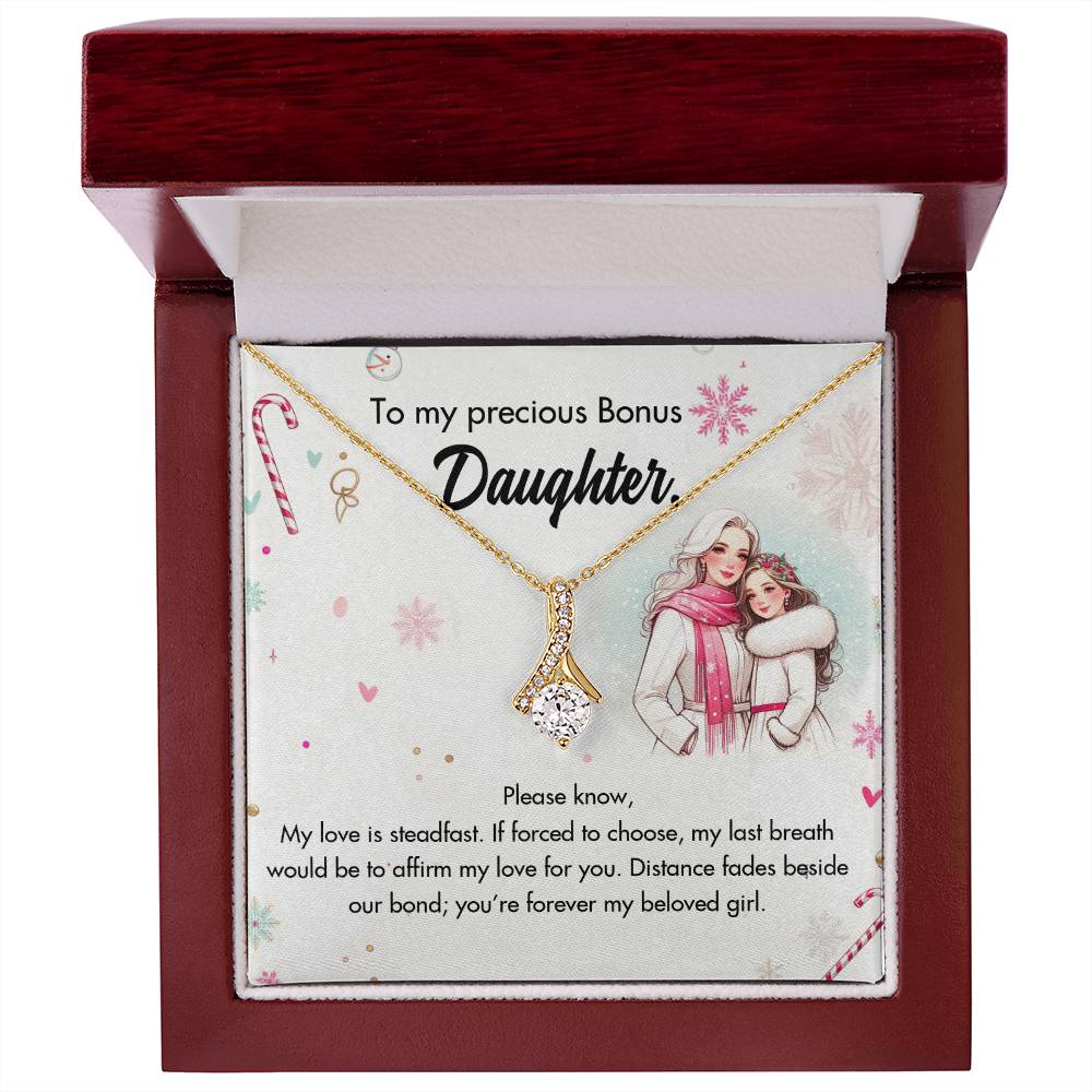 95127-a Alluring Beauty Necklace, Gift to My Daughter with Beautiful Message Card