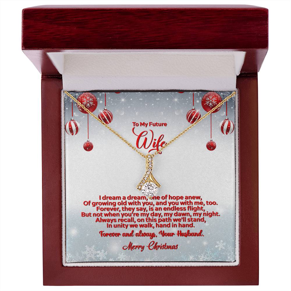 4012b Alluring Beauty Necklace,  Gift to my Wife with very nice Message Card