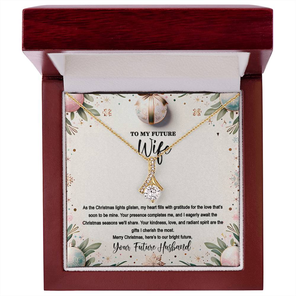 4048(d) Alluring Beauty Necklace, Gift to my Future Wife with Beautiful Message Card