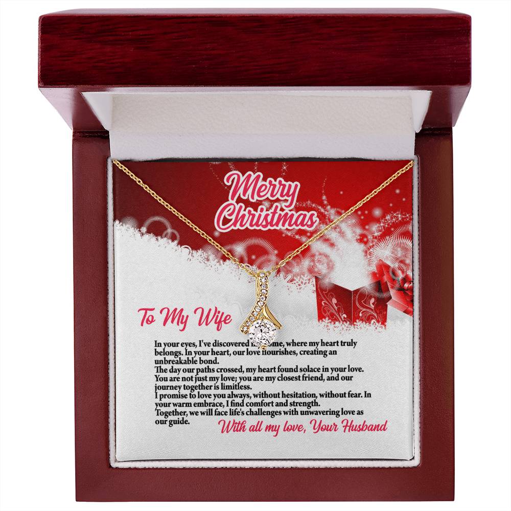4003a Alluring Beauty Necklace,  Gift to my Wife with very nice Message Card