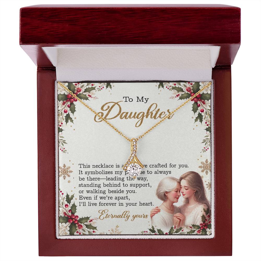 95147b Alluring Beauty Necklace, Gift to My Daughter with Beautiful Message Card