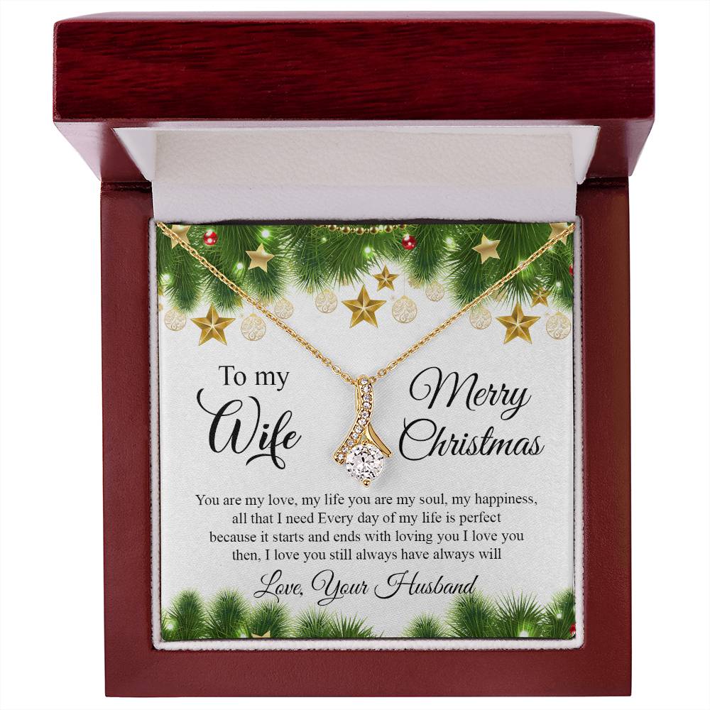 4004 Alluring Beauty Necklace,  Gift to my Wife with very nice Message Card