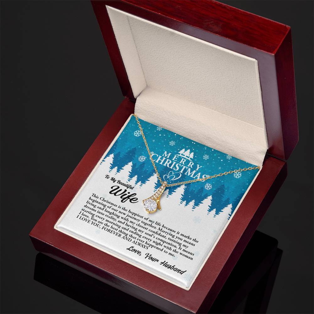 4010c Alluring Beauty Necklace,  Gift to my Wife with very nice Message Card