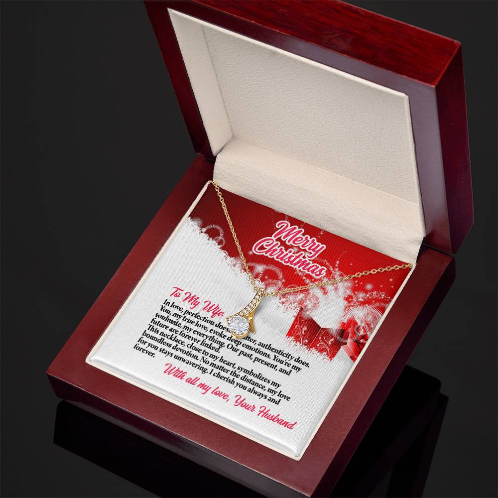 4003b Alluring Beauty Necklace,  Gift to my Wife with very nice Message Card