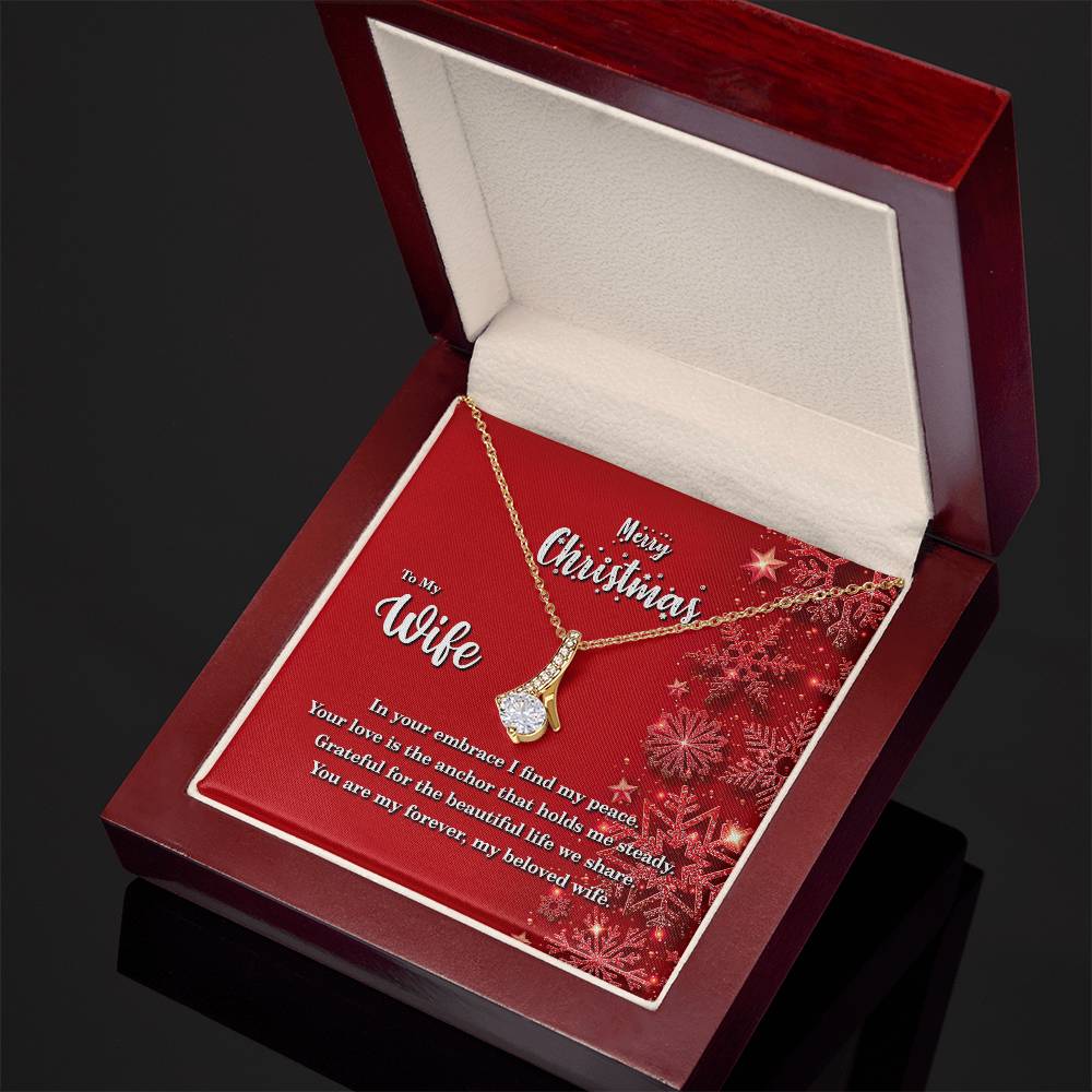 4013 Alluring Beauty Necklace,  Gift to my Wife with very nice Message Card