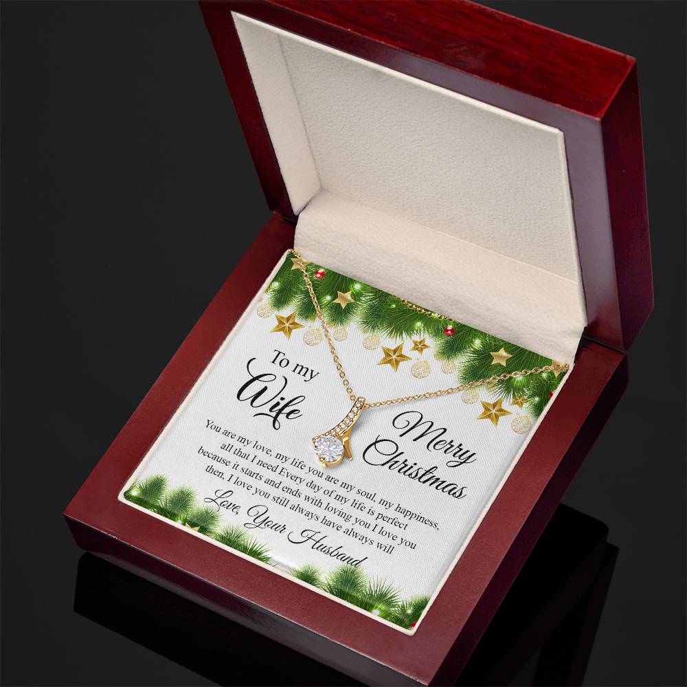 4004 Alluring Beauty Necklace,  Gift to my Wife with very nice Message Card