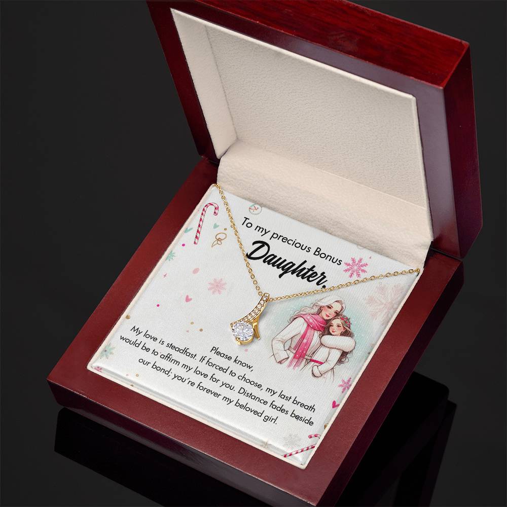 95127-a Alluring Beauty Necklace, Gift to My Daughter with Beautiful Message Card