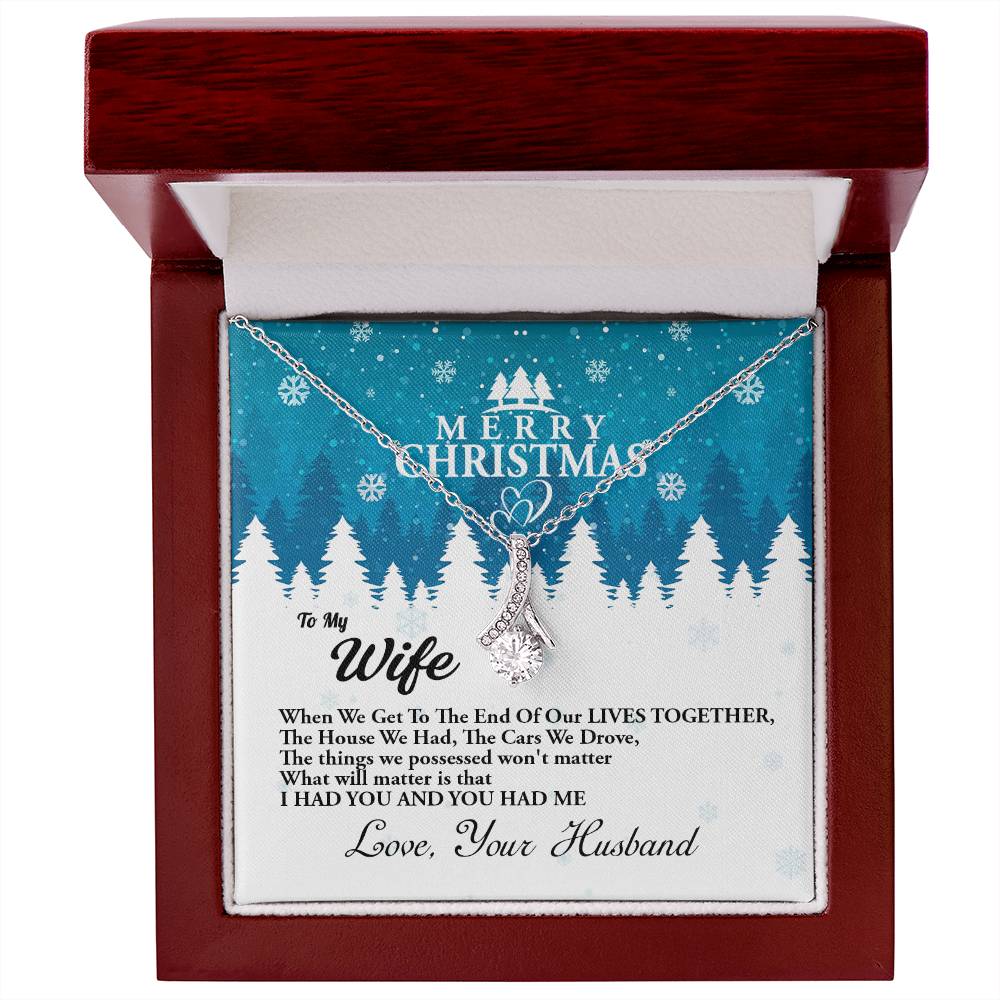 4010a Alluring Beauty Necklace,  Gift to my Wife with very nice Message Card