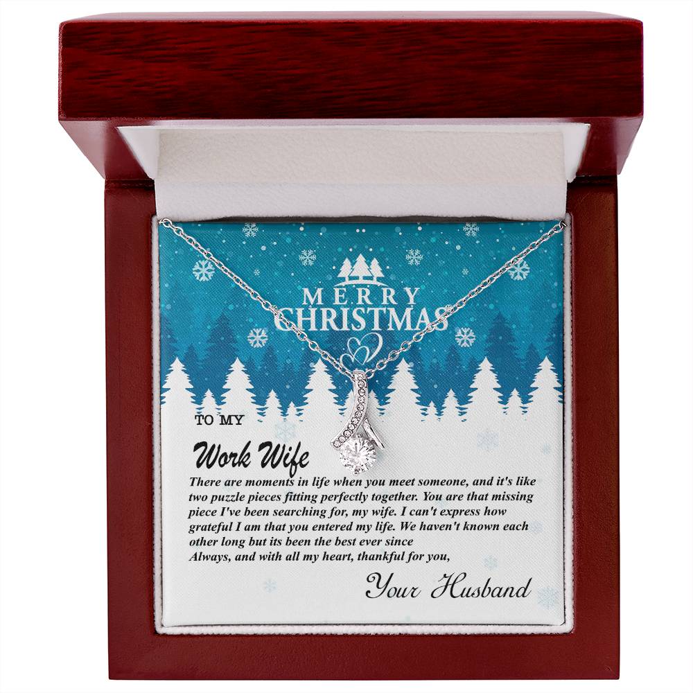 4010b Alluring Beauty Necklace,  Gift to my Wife with very nice Message Card