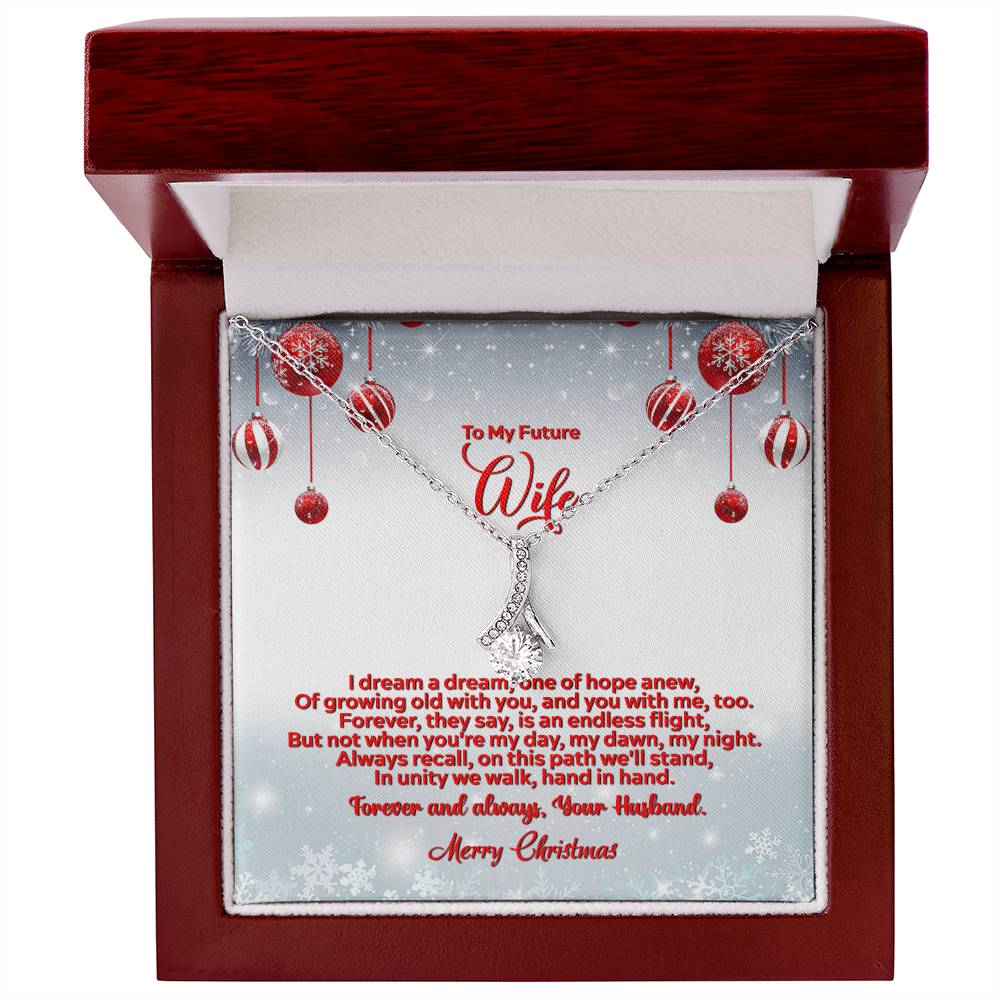 4012b Alluring Beauty Necklace,  Gift to my Wife with very nice Message Card