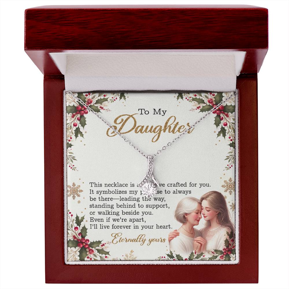 95147b Alluring Beauty Necklace, Gift to My Daughter with Beautiful Message Card