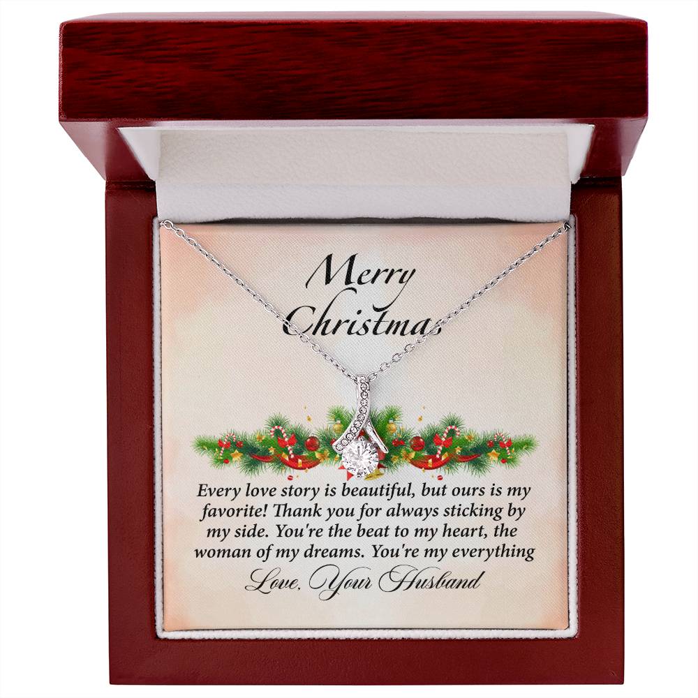 4009 Alluring Beauty Necklace, Gift to my Soulmate with Message Card