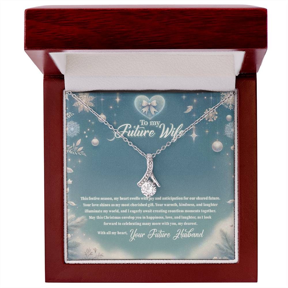 4045 (3) Alluring Beauty Necklace, Gift to my Future Wife with Beautiful Message Card