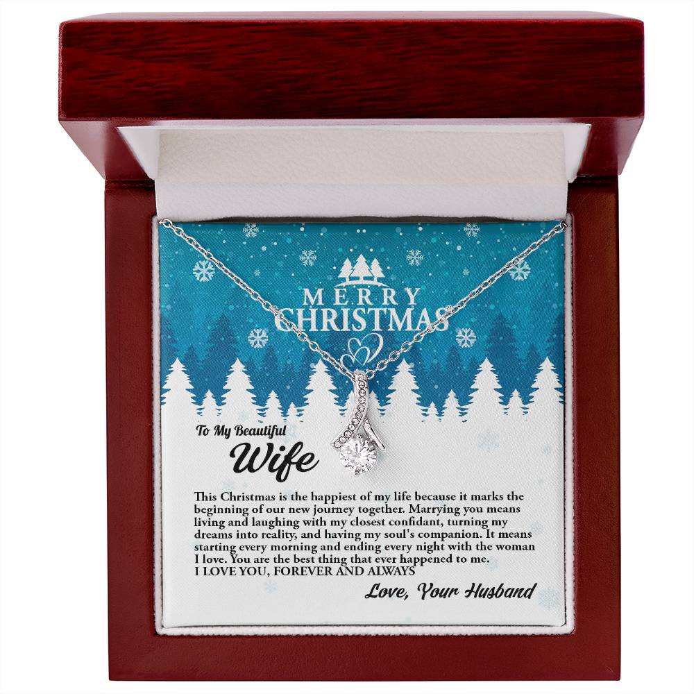 4010c Alluring Beauty Necklace,  Gift to my Wife with very nice Message Card