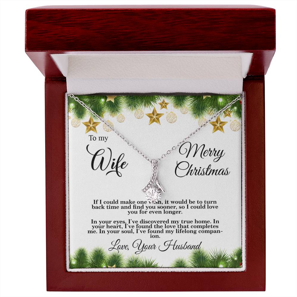 4004b Alluring Beauty Necklace,  Gift to my Wife with very nice Message Card