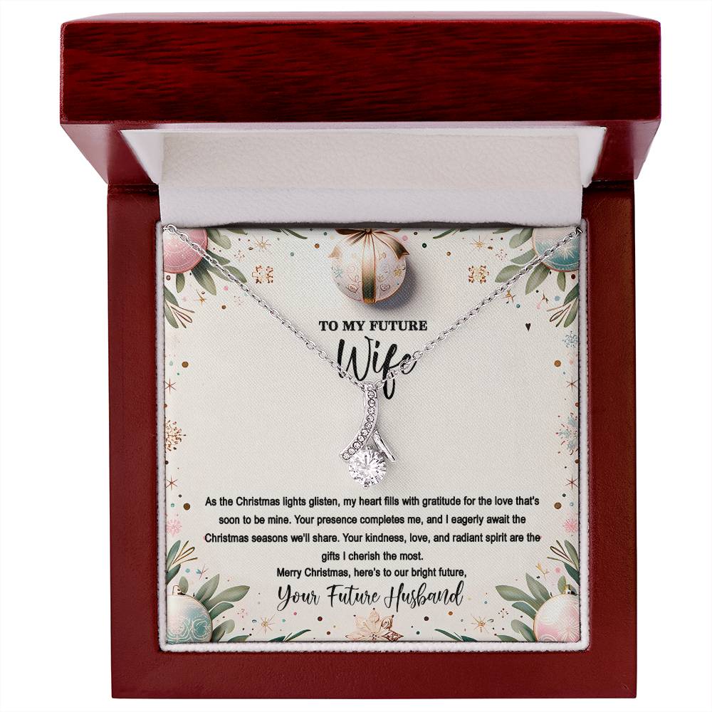 4048(d) Alluring Beauty Necklace, Gift to my Future Wife with Beautiful Message Card