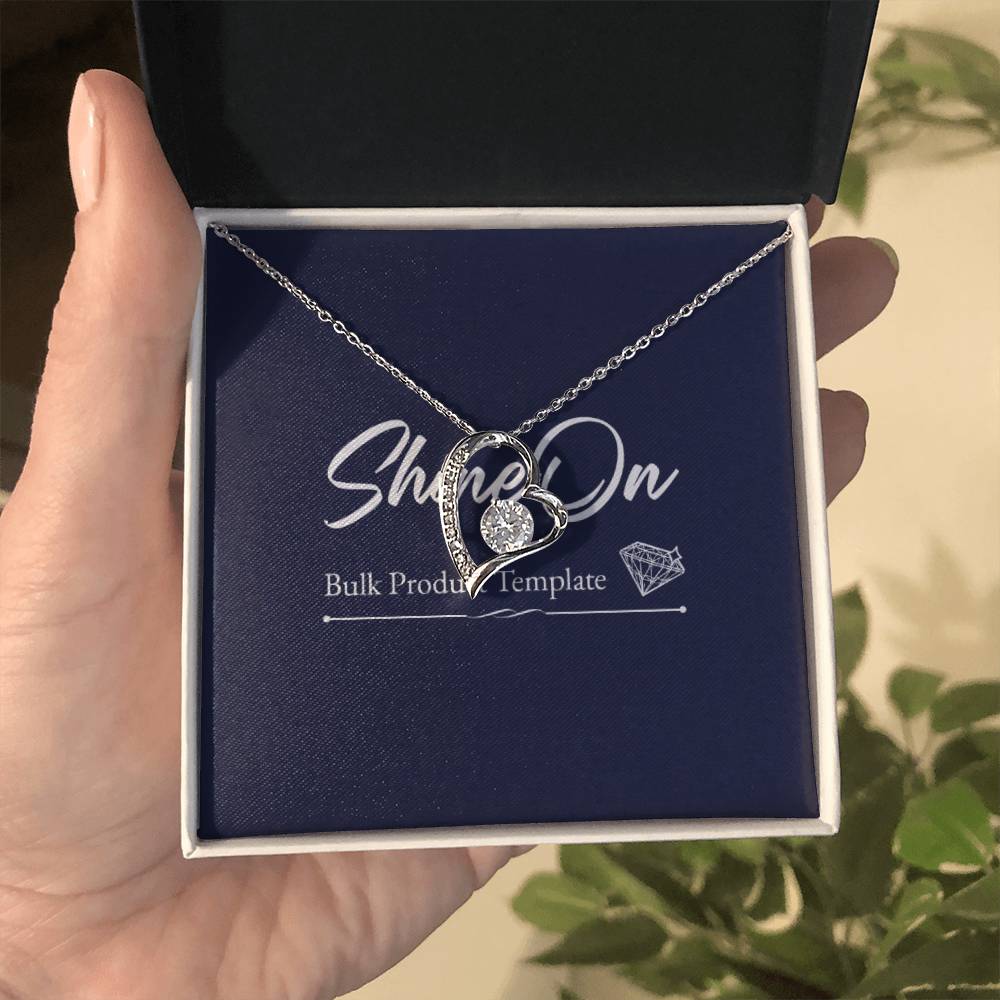 Forever Love Necklace, Gift to my Future Wife with Beautiful Message Card