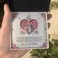 Valentine-st16a Forever Love Necklace, Gift to my Wife with Beautiful Message Card
