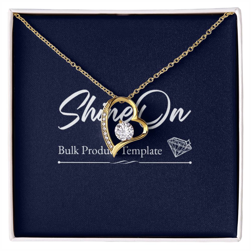 Forever Love Necklace, Gift to my Future Wife with Beautiful Message Card