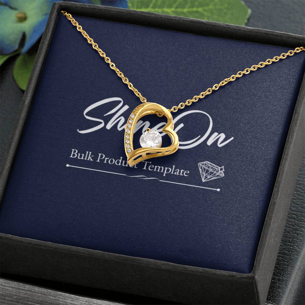 Forever Love Necklace, Gift to my Grandma with Beautiful Message Card