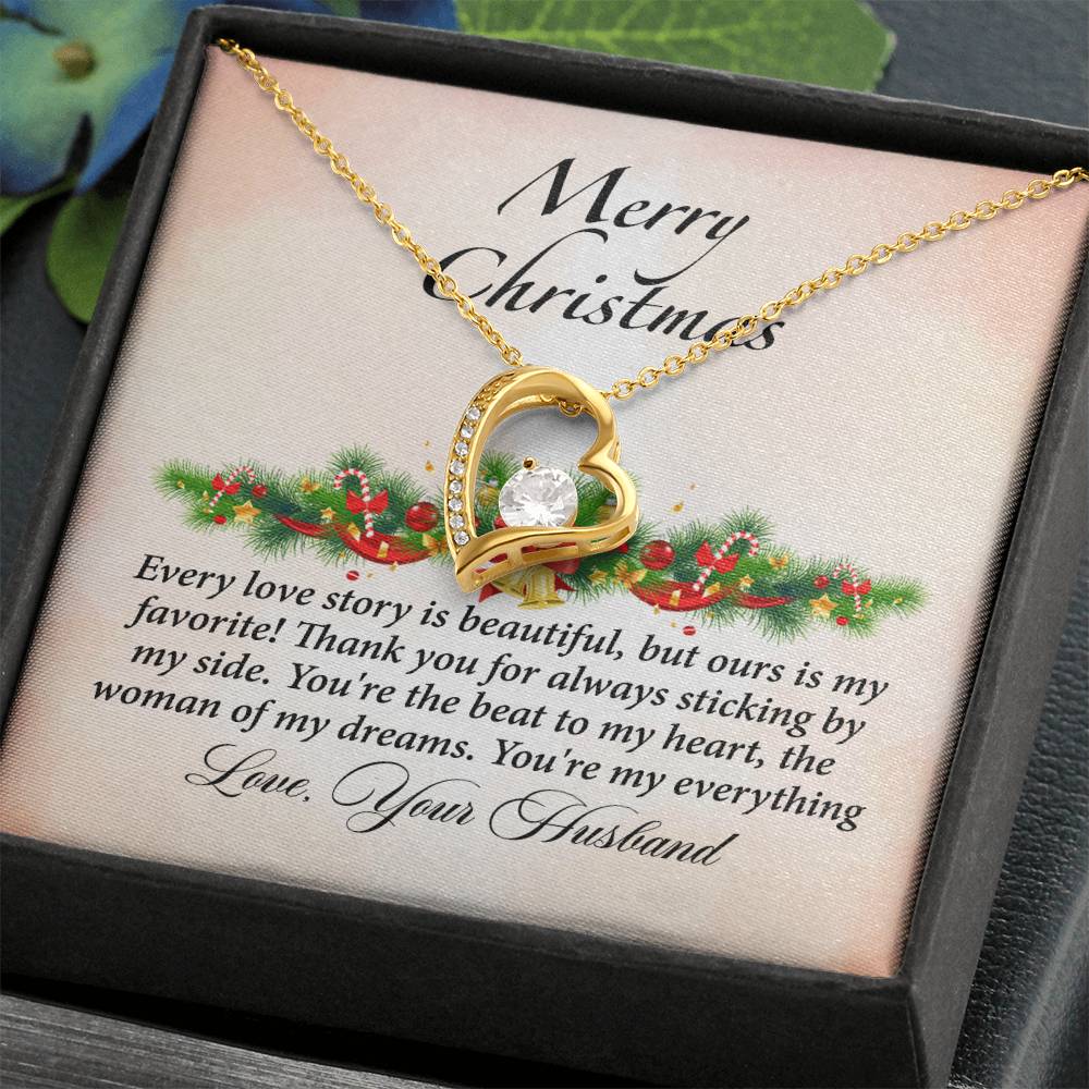 4009 Forever Love Necklace, Gift to My Soulmate with Beautiful Message Card